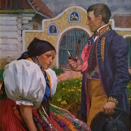 Традиции Ходов в творчестве художника Вацлава Мали