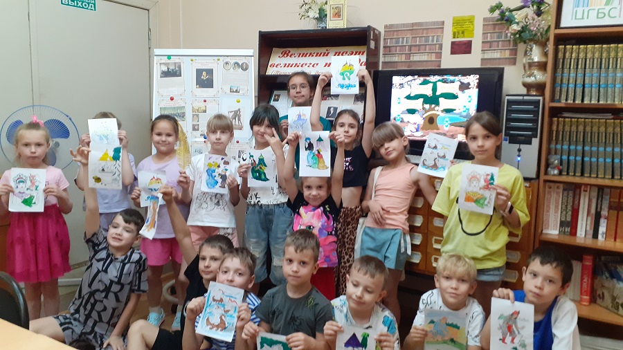 Литературная игра «Здравствуй, мир под названием «Пушкин»