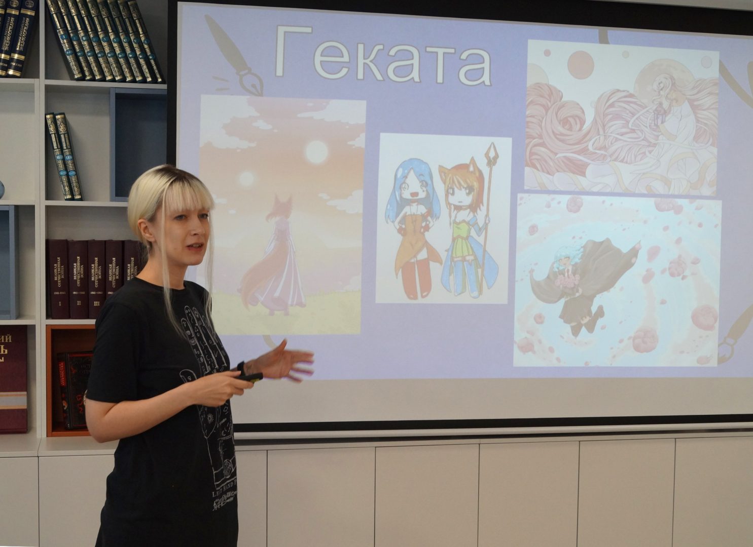 В модельной библиотеке открылся комикс-клуб