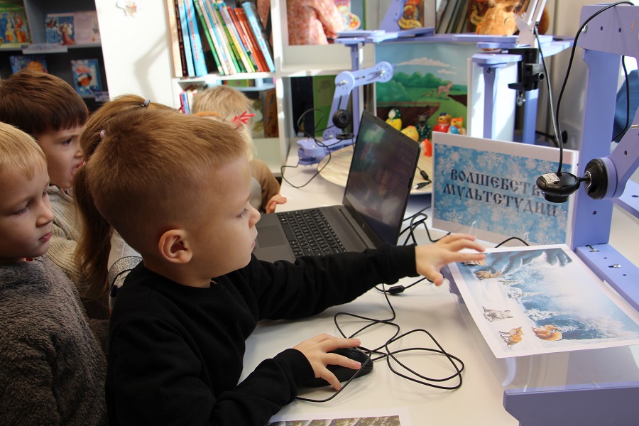 Итоги года: в модельной библиотеке показали работу участников мультстудии