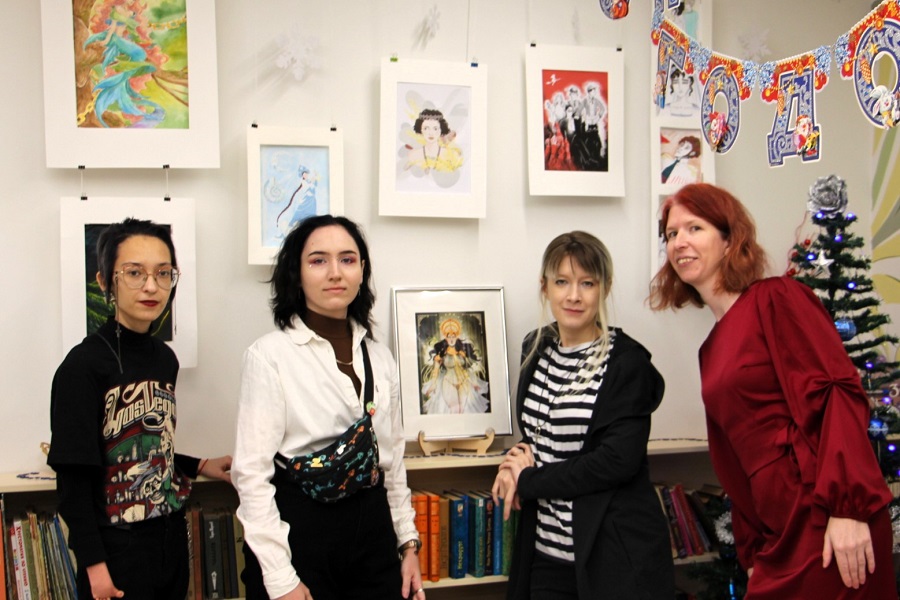 В модельной библиотеке объединились искусство и литература