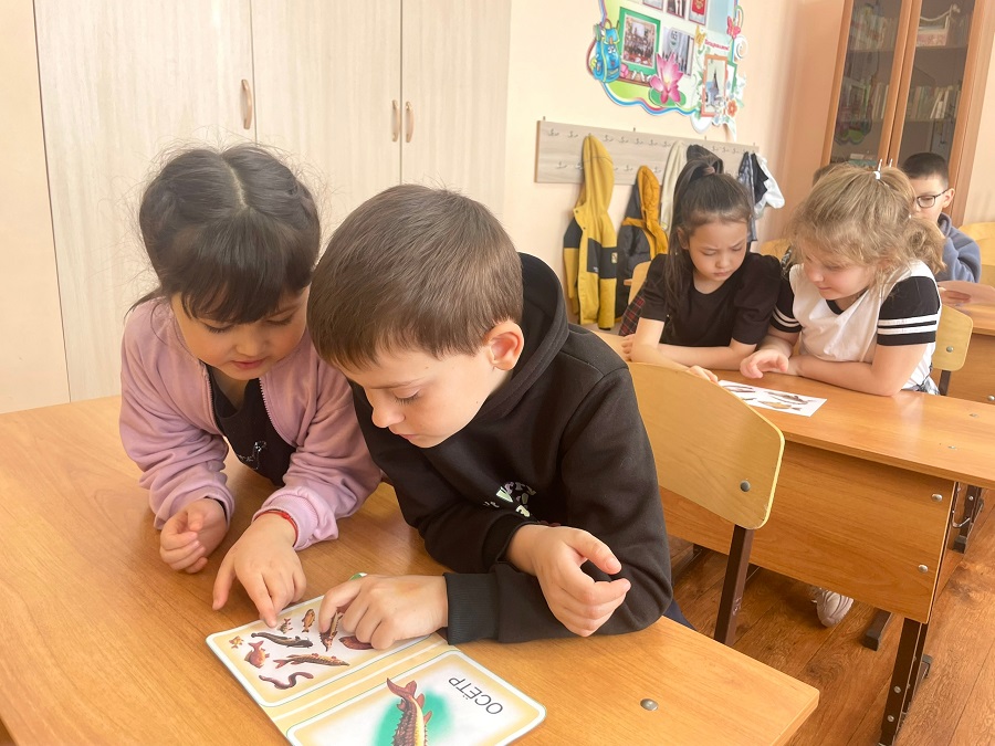 Маленьких астраханцев познакомили с сайгаками